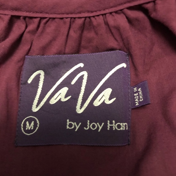 VaVa by Joy Han dress/ tunic with beaded collar - Picture 4 of 6